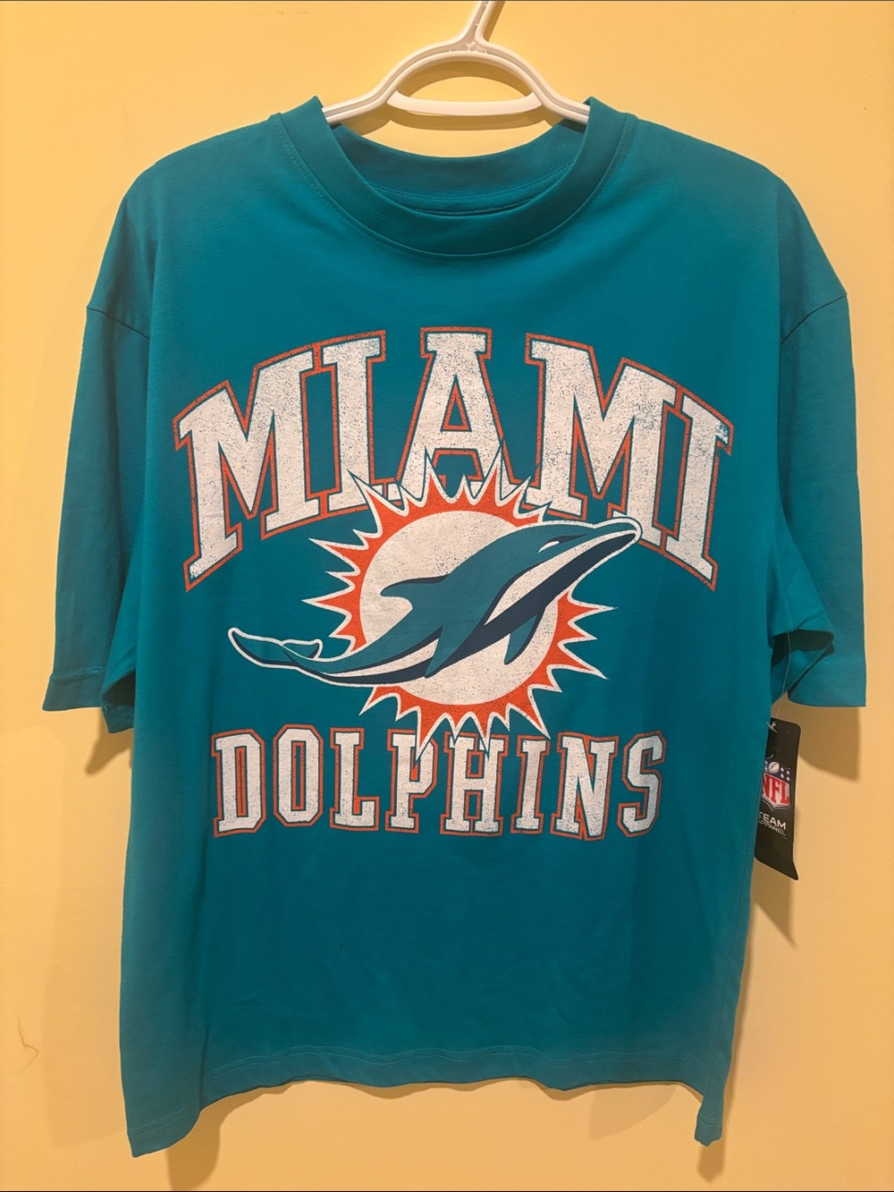 NFL Teal Logo Crewneck Tee
